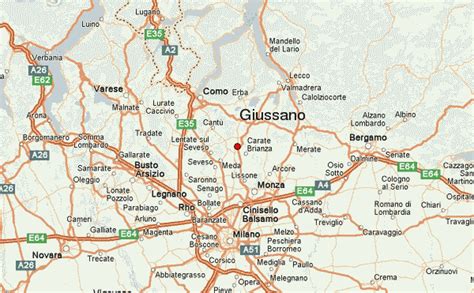 Giussano Map